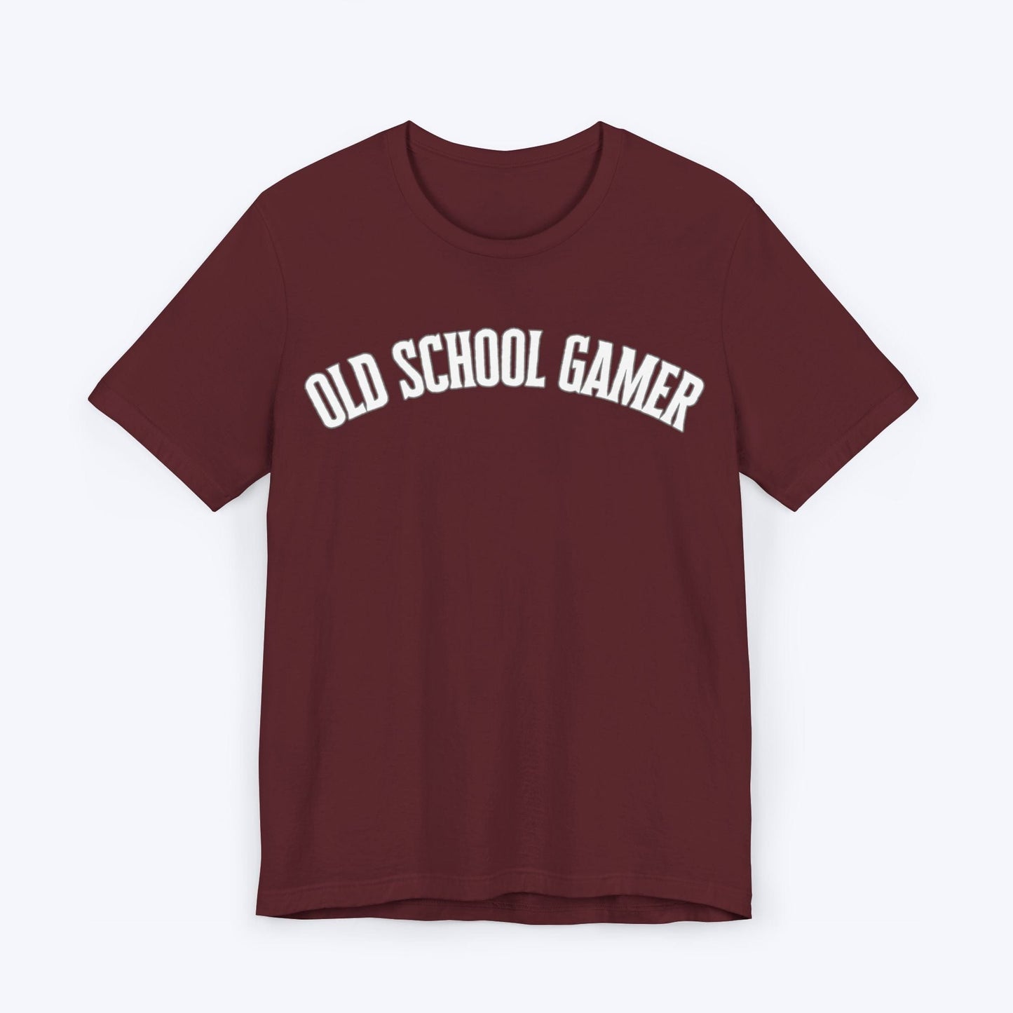 T-Shirt Maroon / S Old School Gamer T-shirt