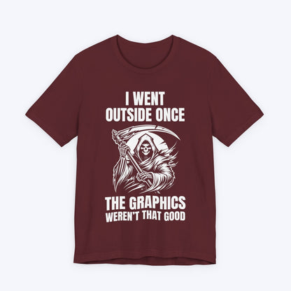 T-Shirt Maroon / S Outside Looked Dead T-shirt