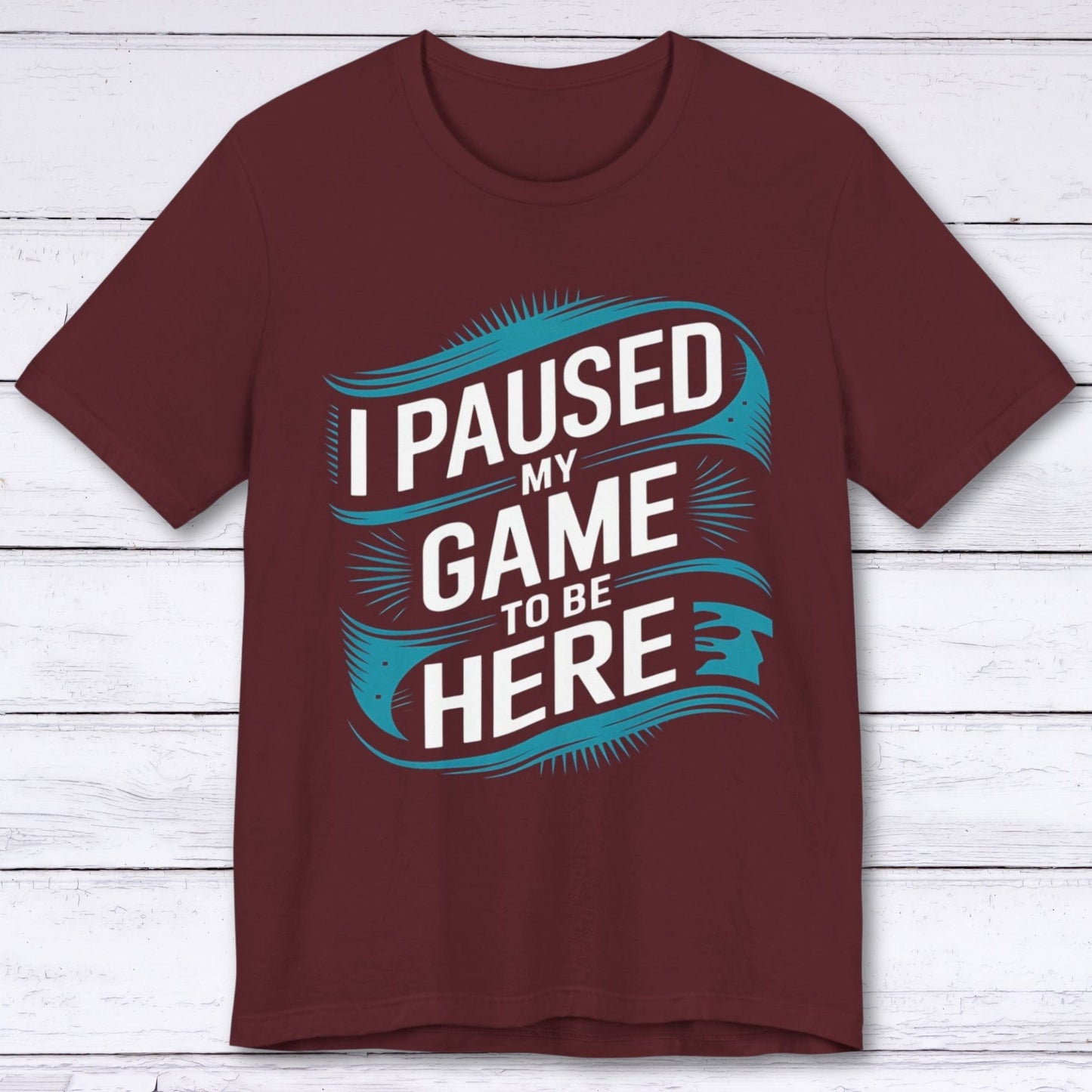 T-Shirt Maroon / S Paused for Human Nonsense T-shirt