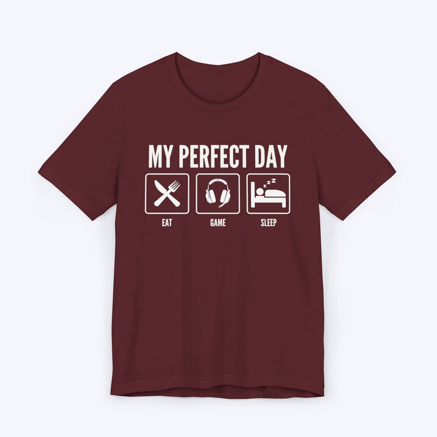 T-Shirt Maroon / S Perfect Day Gamer Edition T-shirt