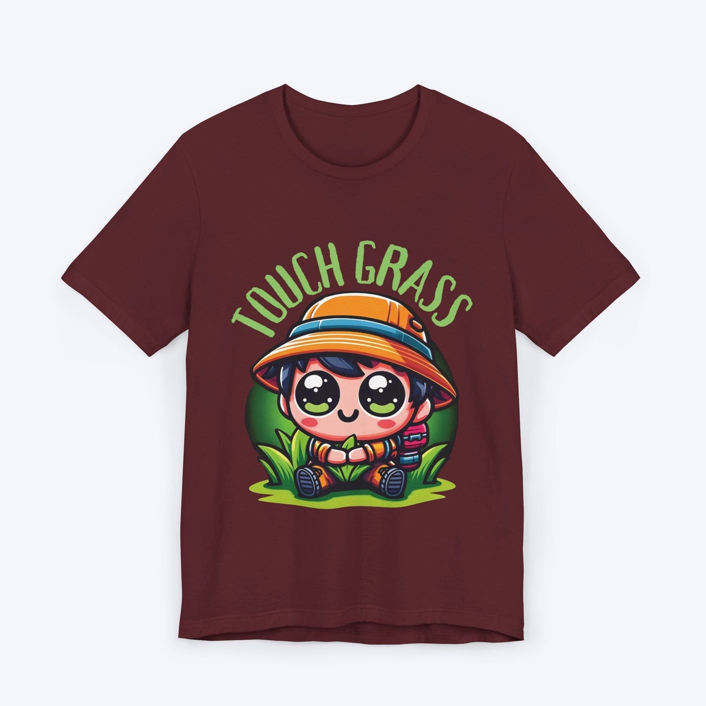 T-Shirt Maroon / S Quest Complete "Touched Grass" T-shirt