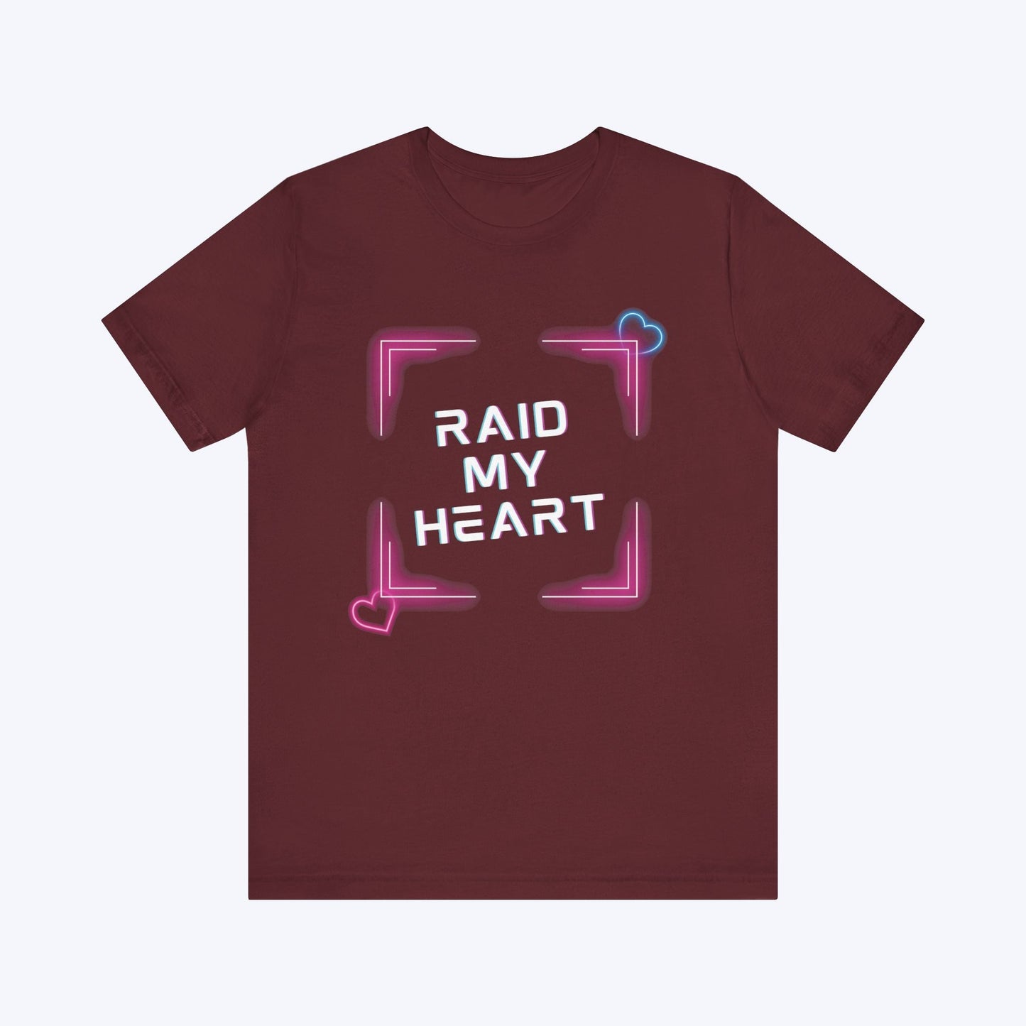 T-Shirt Maroon / S Raiding Hearts T-shirt