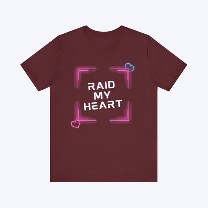 T-Shirt Maroon / S Raiding Hearts T-shirt
