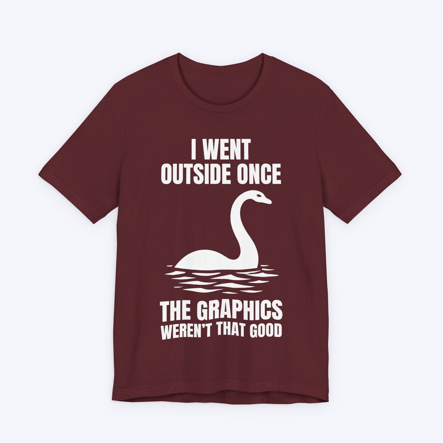 T-Shirt Maroon / S Real Lakes Have No Lore T-shirt