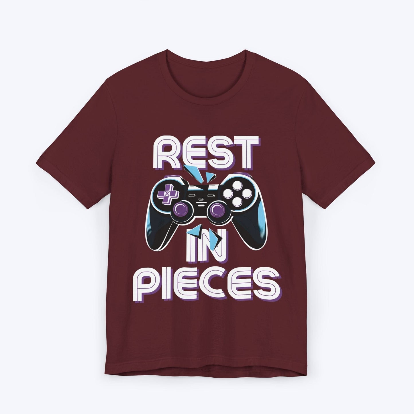 T-Shirt Maroon / S Rest In Pieces T-shirt