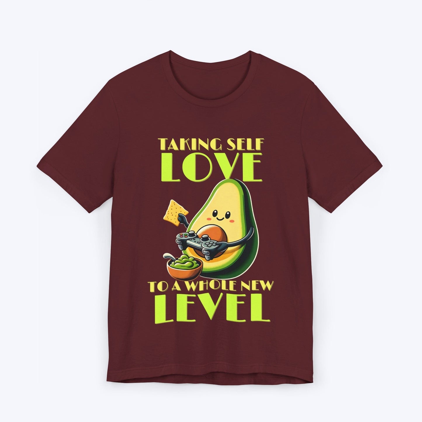 T-Shirt Maroon / S Self Love Avocado T-shirt