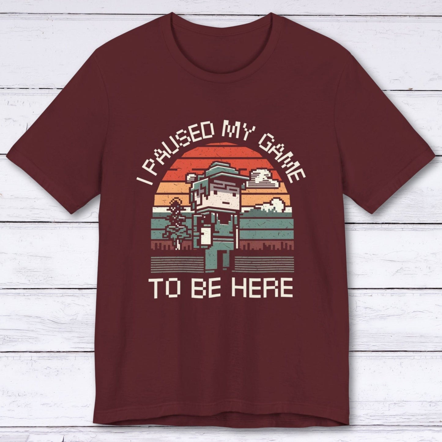 T-Shirt Maroon / S Side Quest IRL T-shirt