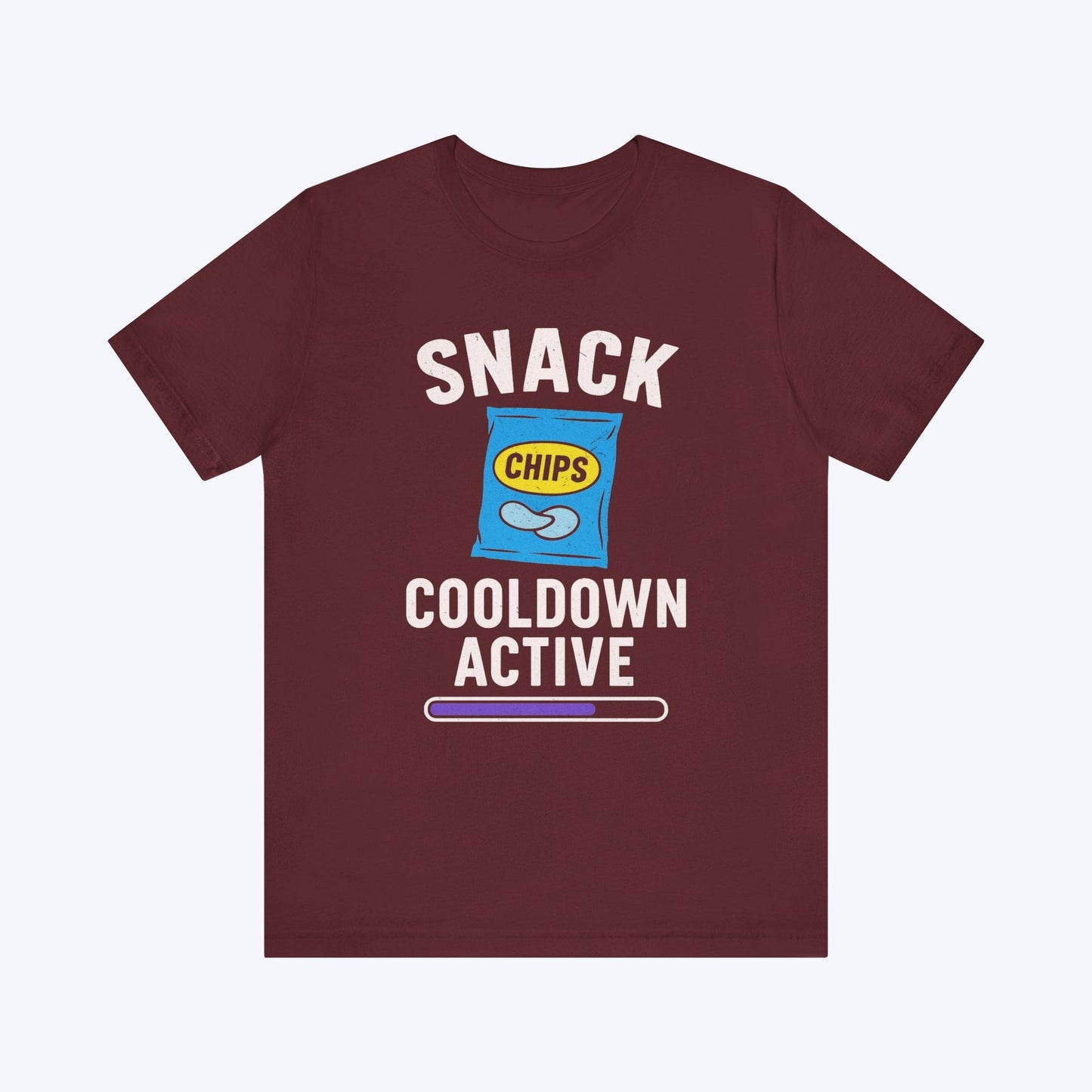 T-Shirt Maroon / S Snack Lover T-shirt