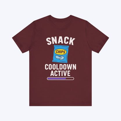 T-Shirt Maroon / S Snack Lover T-shirt