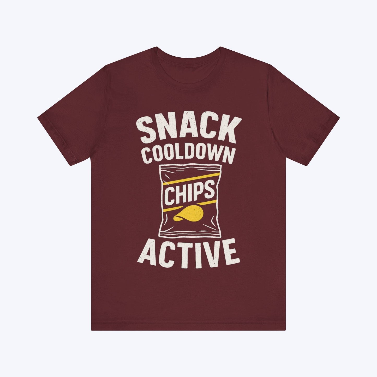 T-Shirt Maroon / S Snackaholic T-shirt
