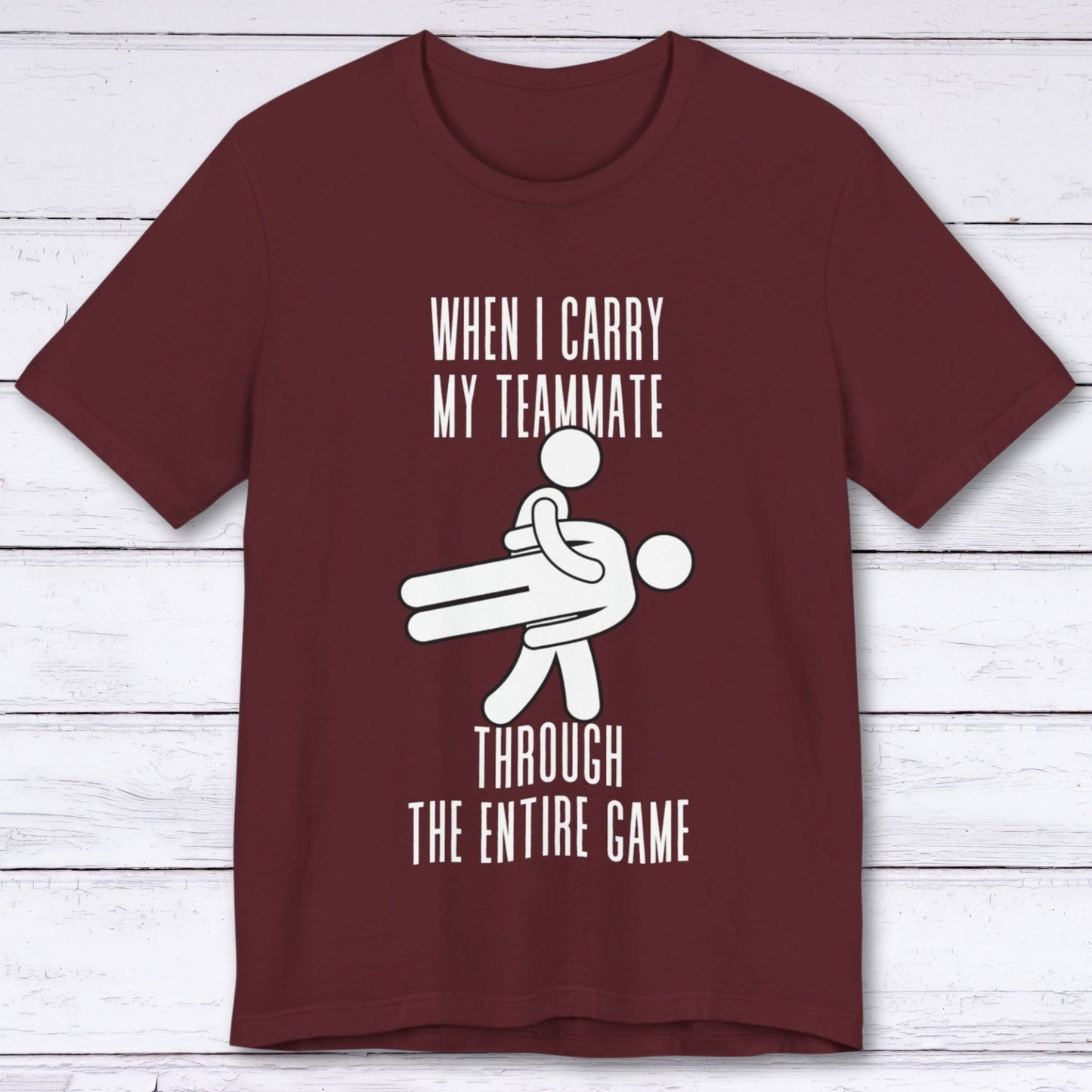 T-Shirt Maroon / S Solo Team Victory T-shirt