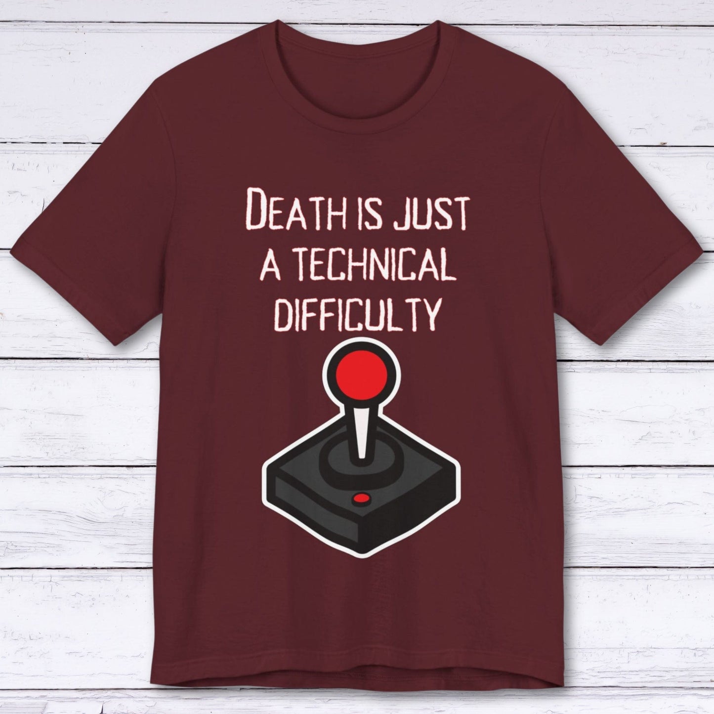 T-Shirt Maroon / S Technical Difficulty T-shirt