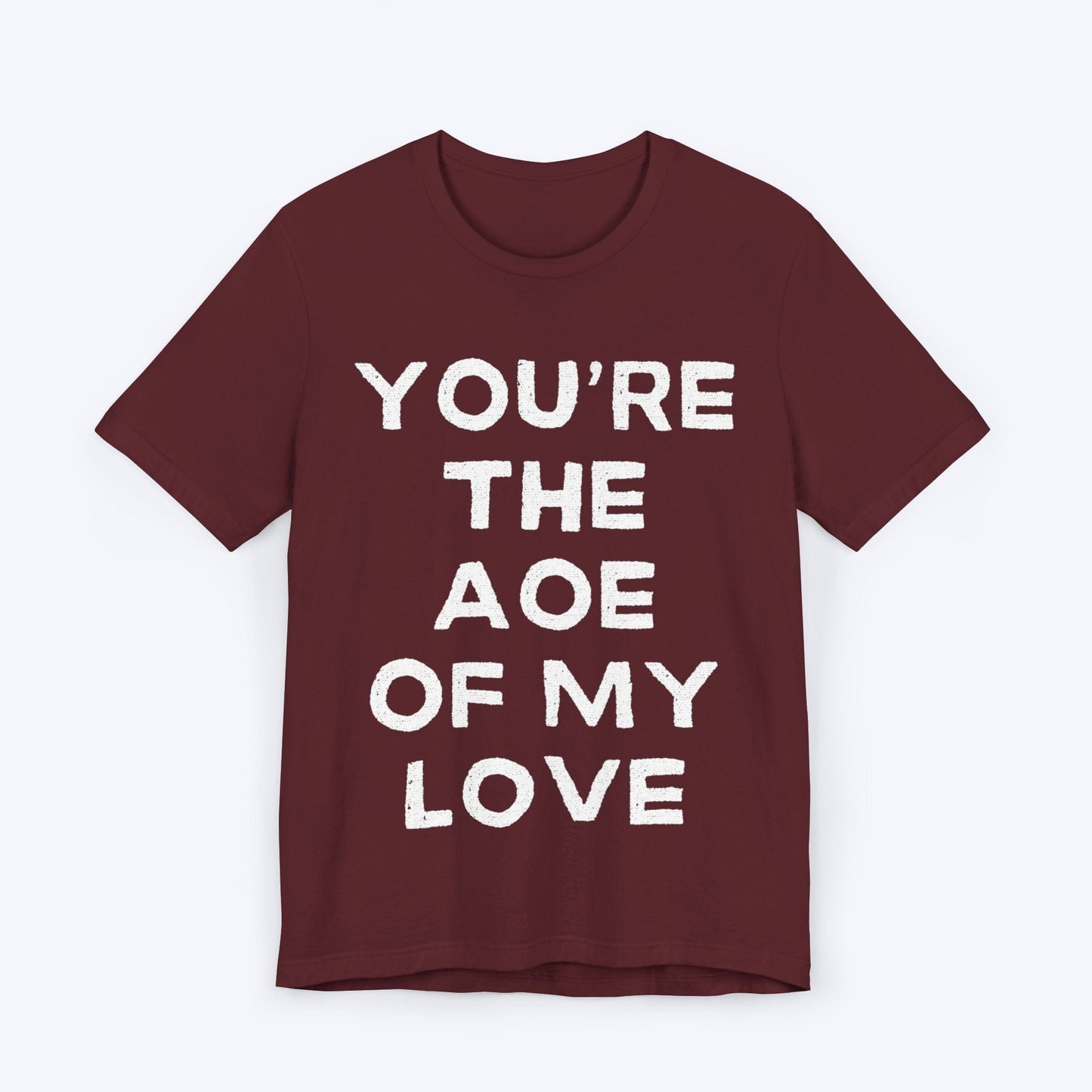 T-Shirt Maroon / S The Area Of Effect of Love T-shirt