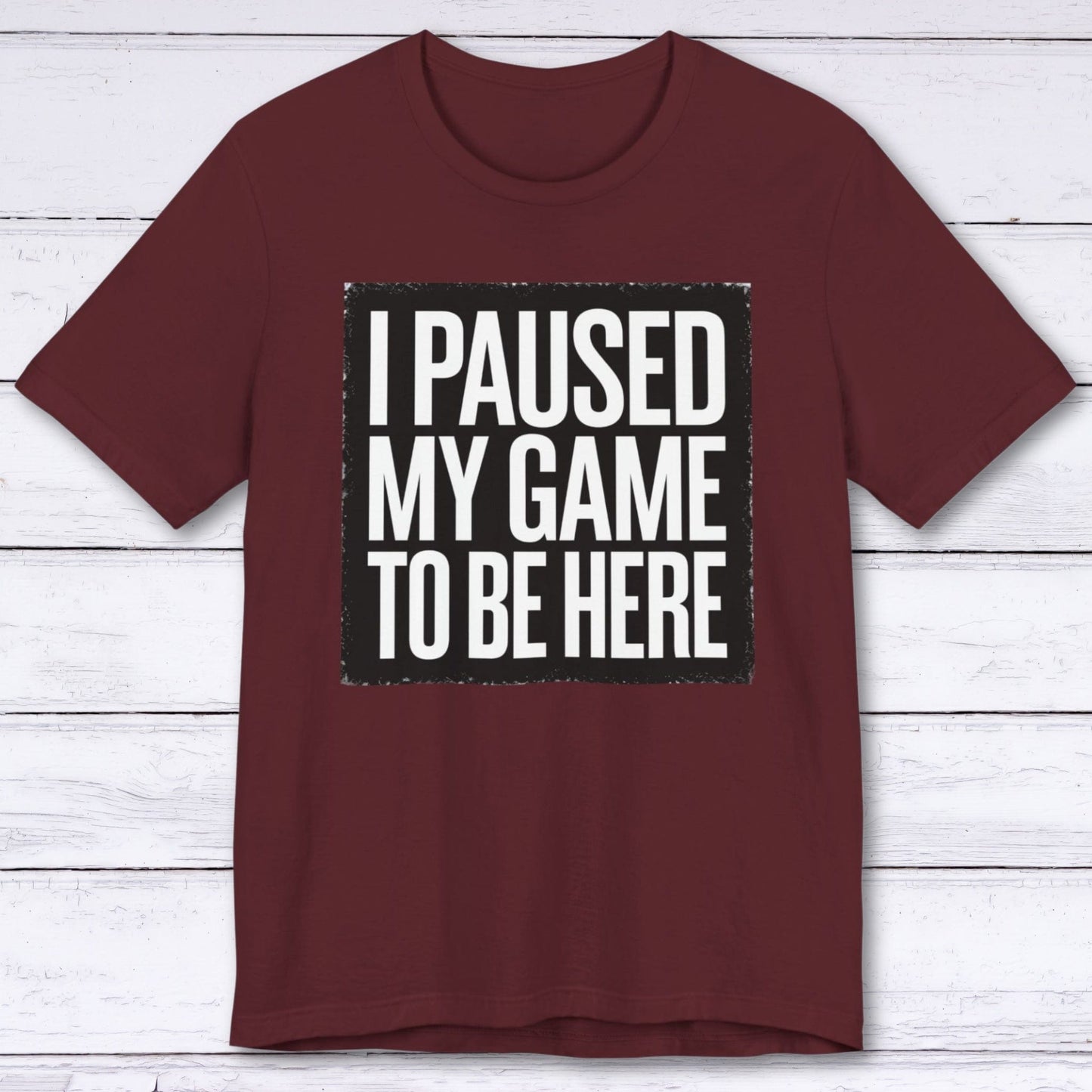 T-Shirt Maroon / S This is My Side Quest T-shirt