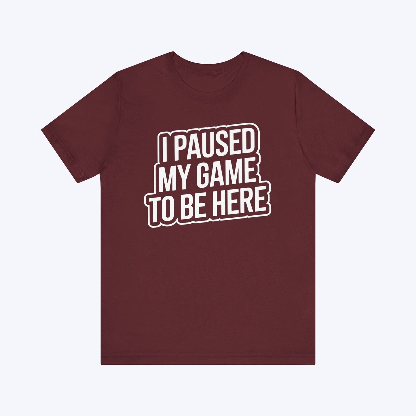 T-Shirt Maroon / S Trading Game Time for This T-shirt