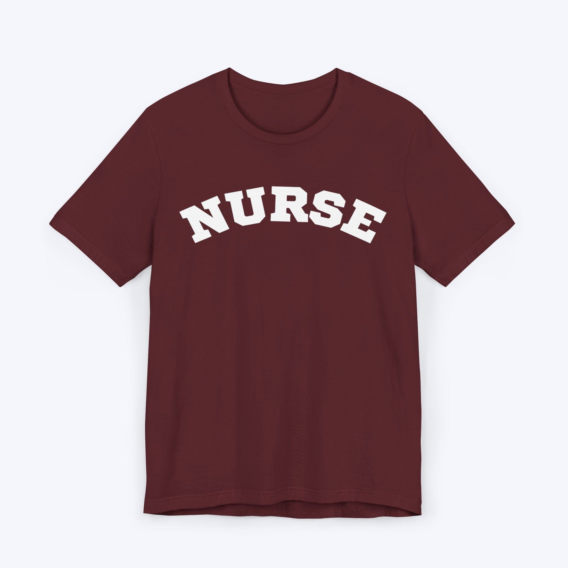 T-Shirt Maroon / S University Nurse T-shirt