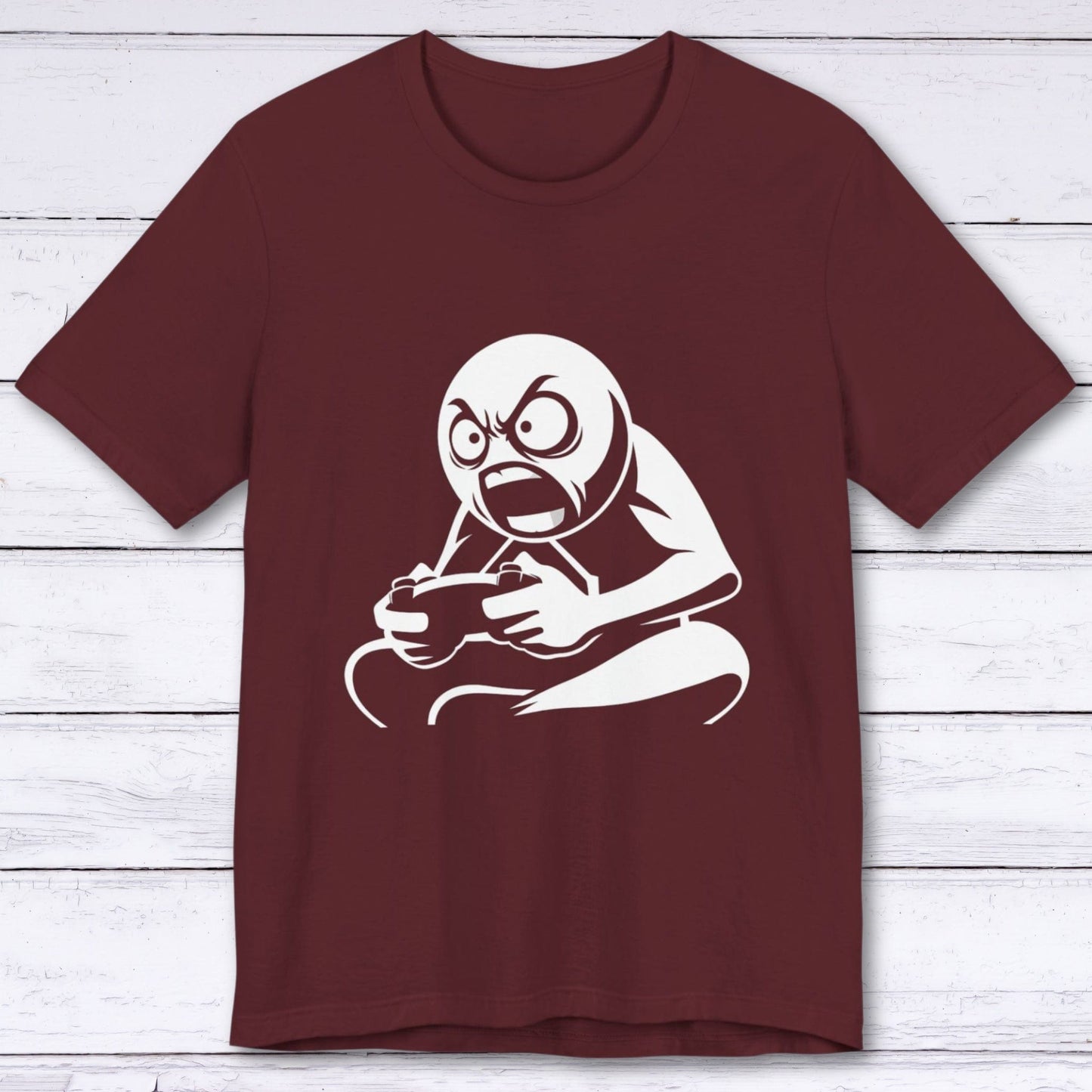 T-Shirt Maroon / S Yell Low Gamer T-shirt