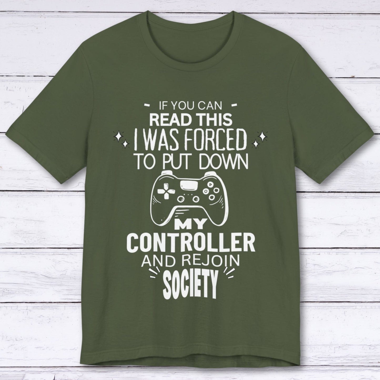 T-Shirt Military Green / S AFK to Face Reality T-shirt