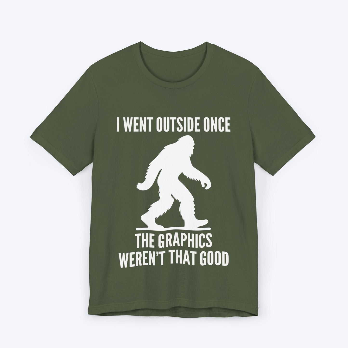 T-Shirt Military Green / S Bigfoot Gamer Review T-shirt