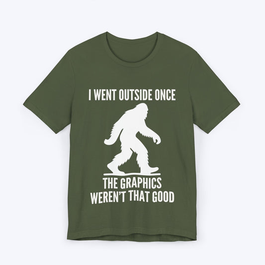 T-Shirt Military Green / S Bigfoot Gamer Review T-shirt