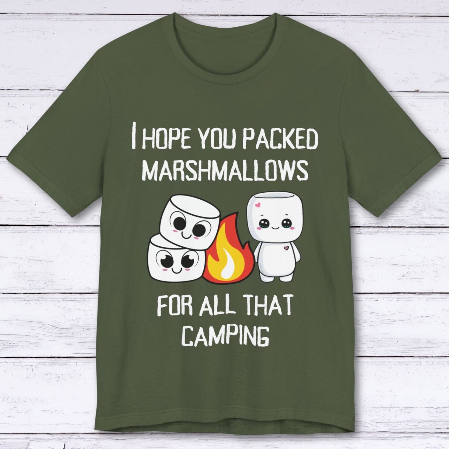 T-Shirt Military Green / S Campfire Gamer Alert T-shirt