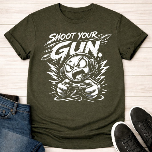 T-Shirt Military Green / S Fire, Aim, Ready T-shirt
