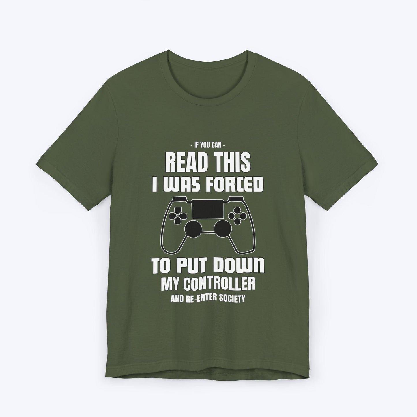 T-Shirt Military Green / S From Console to Society T-shirt