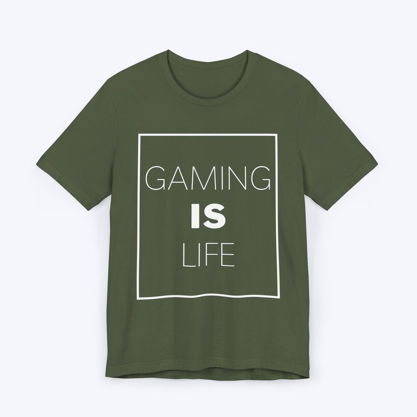 T-Shirt Military Green / S Gaming is Life T-shirt