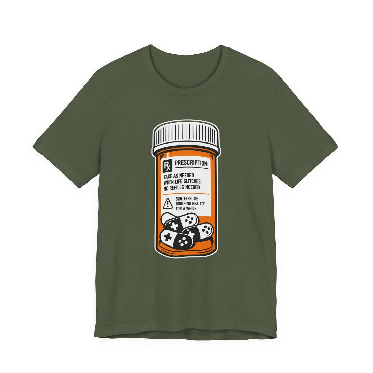 T-Shirt Military Green / S Gaming Prescription T-shirt