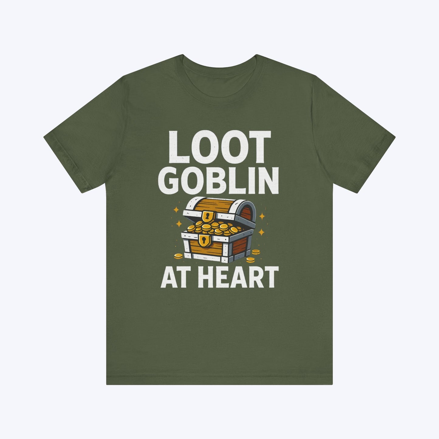 T-Shirt Military Green / S I Play for Loot T-Shirt