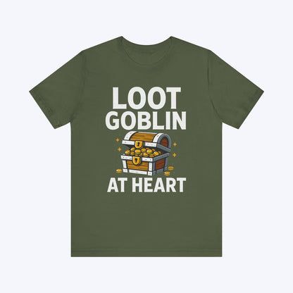 T-Shirt Military Green / S I Play for Loot T-Shirt