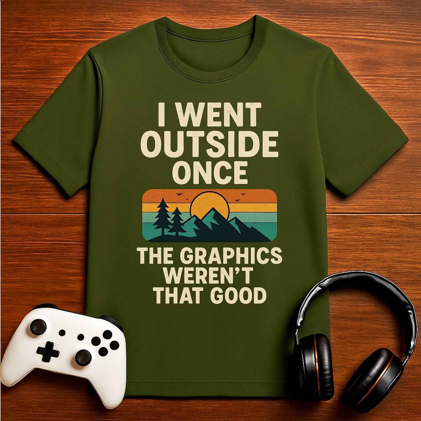 T-Shirt Military Green / S I Tried Nature T-shirt