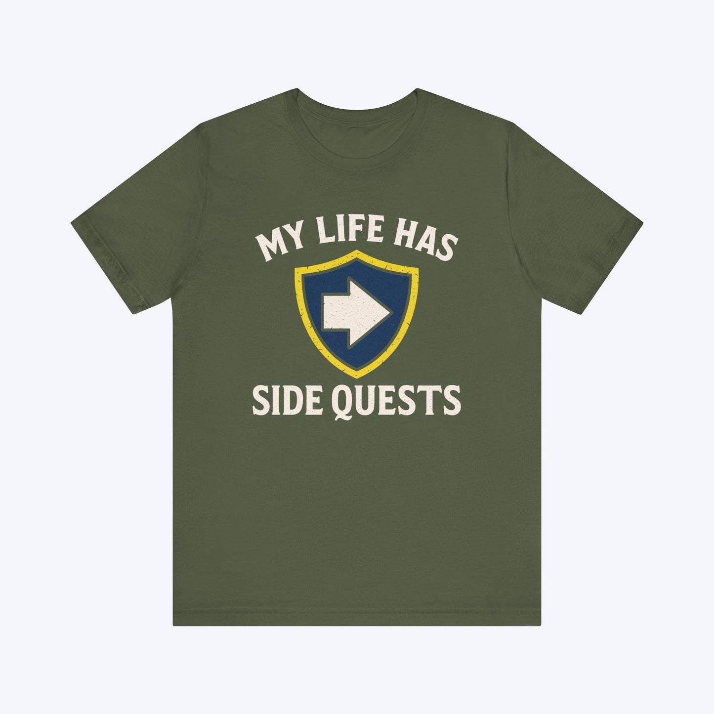T-Shirt Military Green / S IRL Side Quests T-shirt