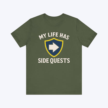 T-Shirt Military Green / S IRL Side Quests T-shirt