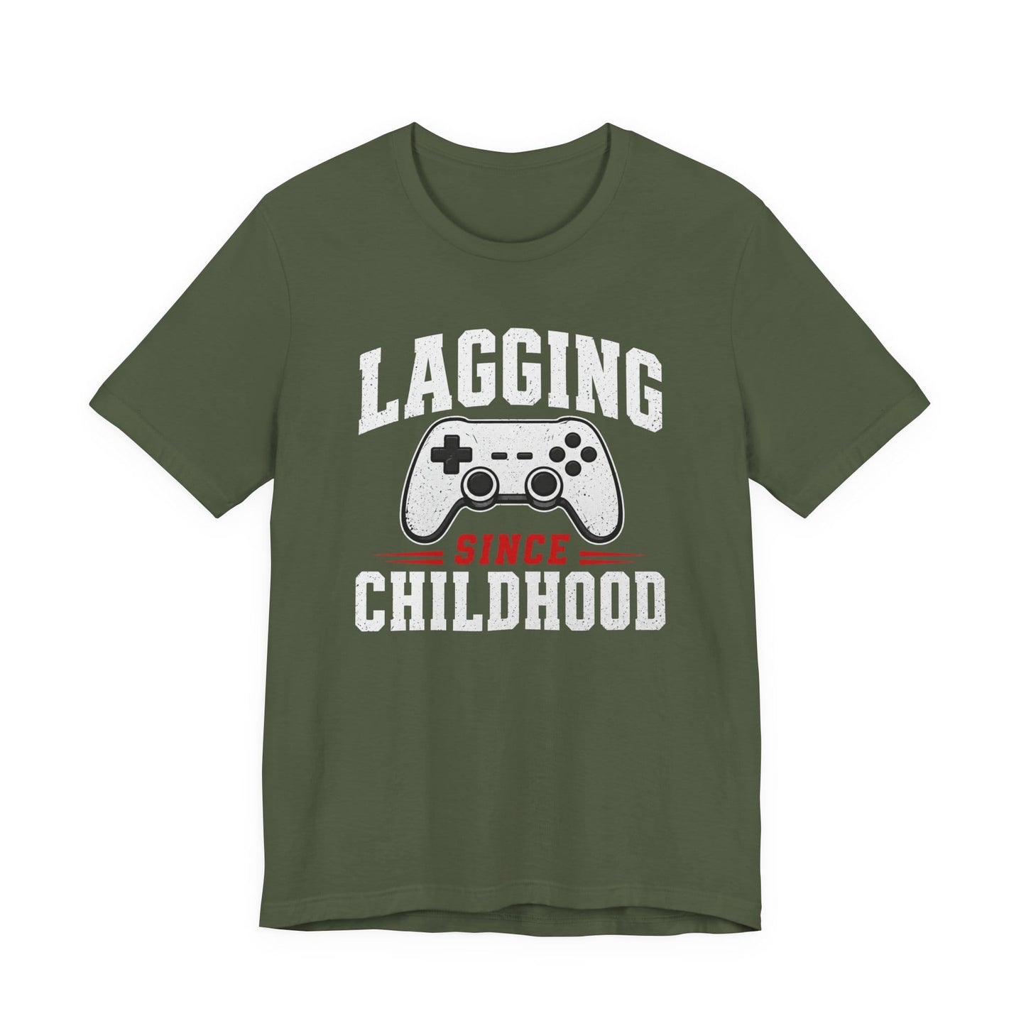T-Shirt Military Green / S Lagging Since Childhood T-shirt