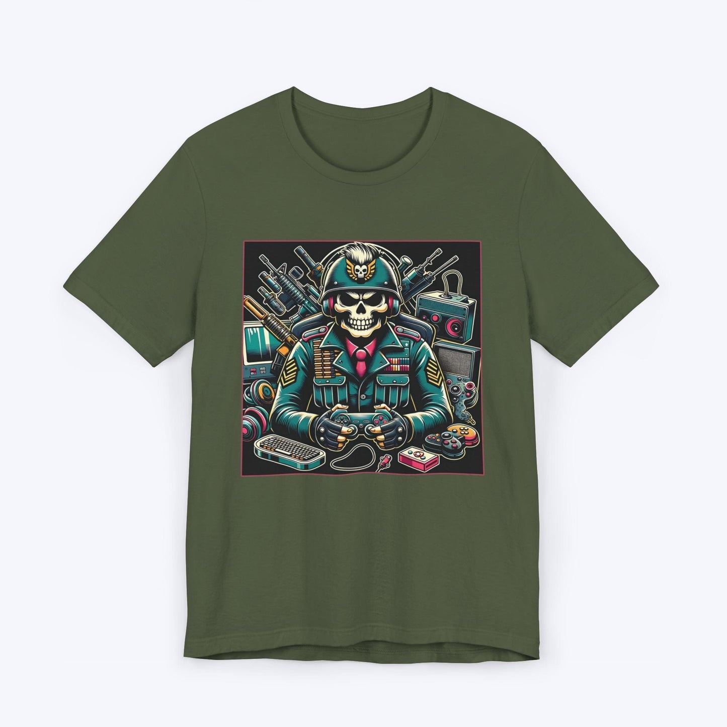 T-Shirt Military Green / S Mercenary on Acid Gamer T-shirt