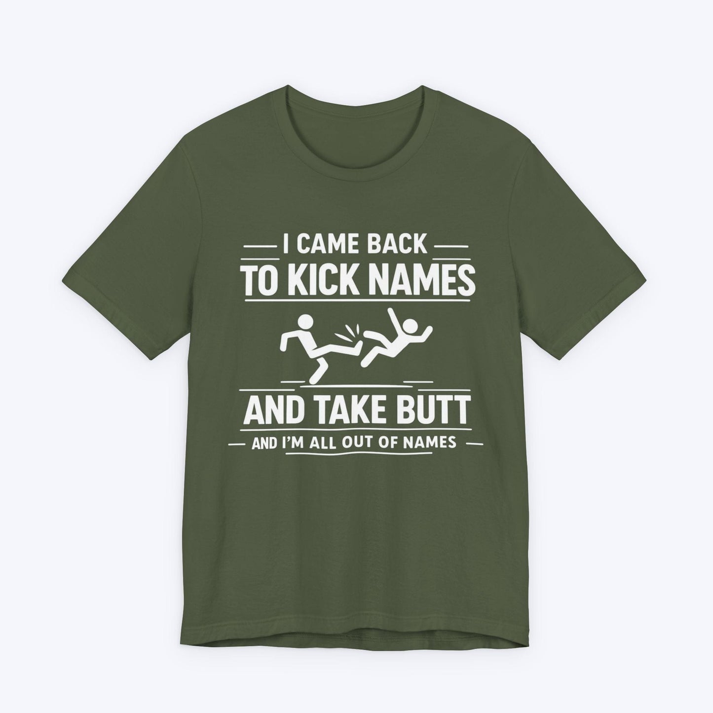 T-Shirt Military Green / S Name Kicker T-shirt