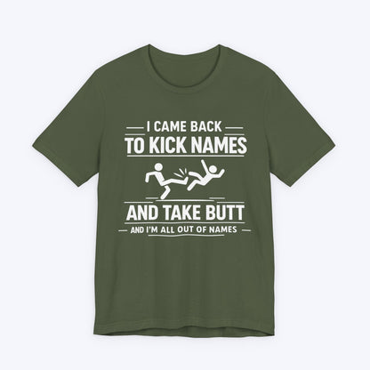 T-Shirt Military Green / S Name Kicker T-shirt