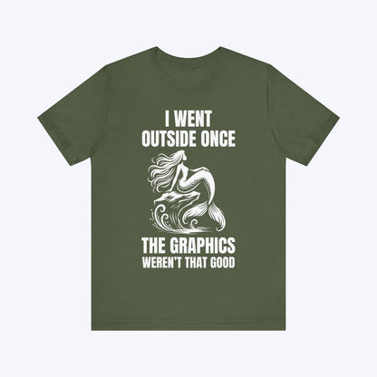 T-Shirt Military Green / S No Waves, No Wonder T-shirt