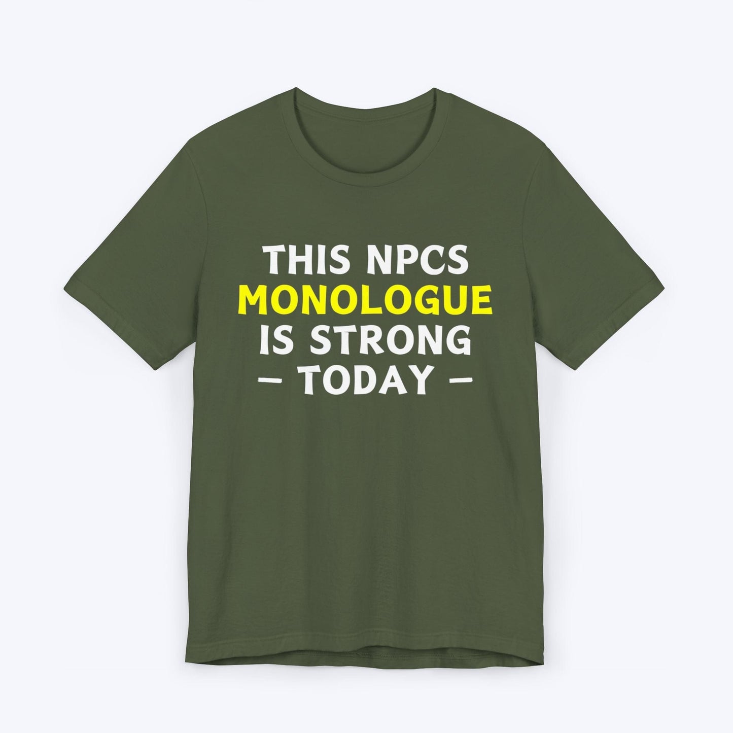 T-Shirt Military Green / S NPC Monologue T-shirt