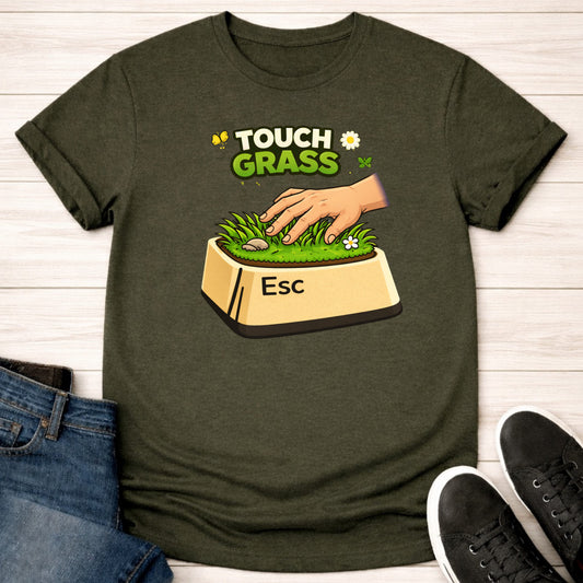 T-Shirt Military Green / S Outside Quest T-shirt