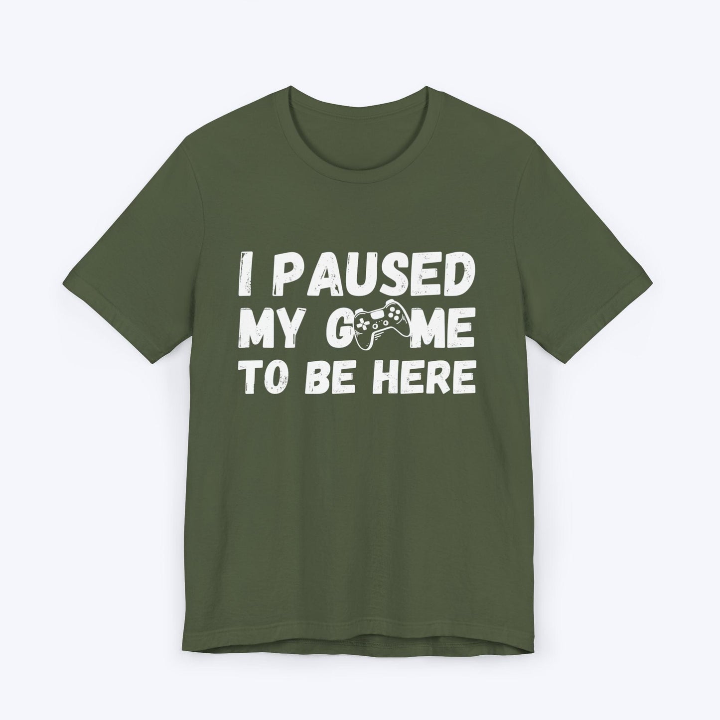 T-Shirt Military Green / S Press Play to Escape T-shirt