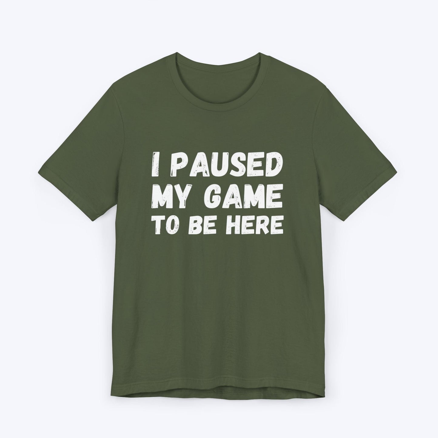 T-Shirt Military Green / S Reluctantly Paused T-shirt