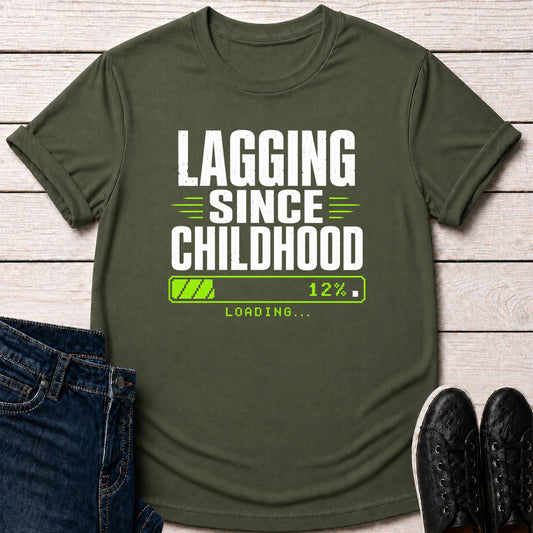 T-Shirt Military Green / S Retro Lag T-shirt