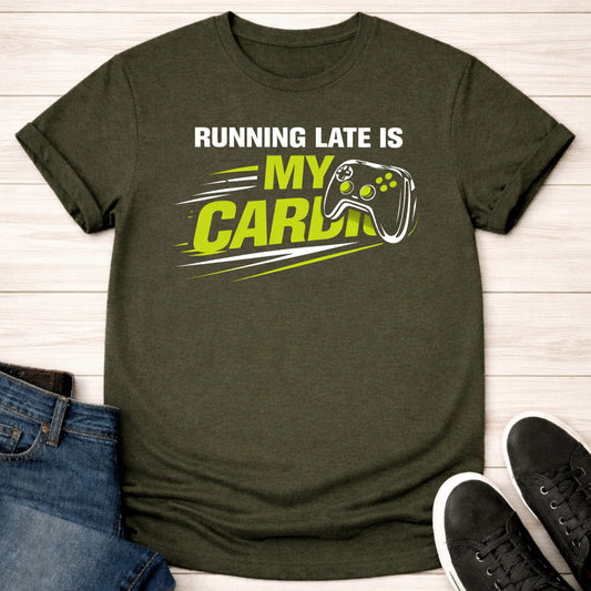 T-Shirt Military Green / S Running Late T-shirt