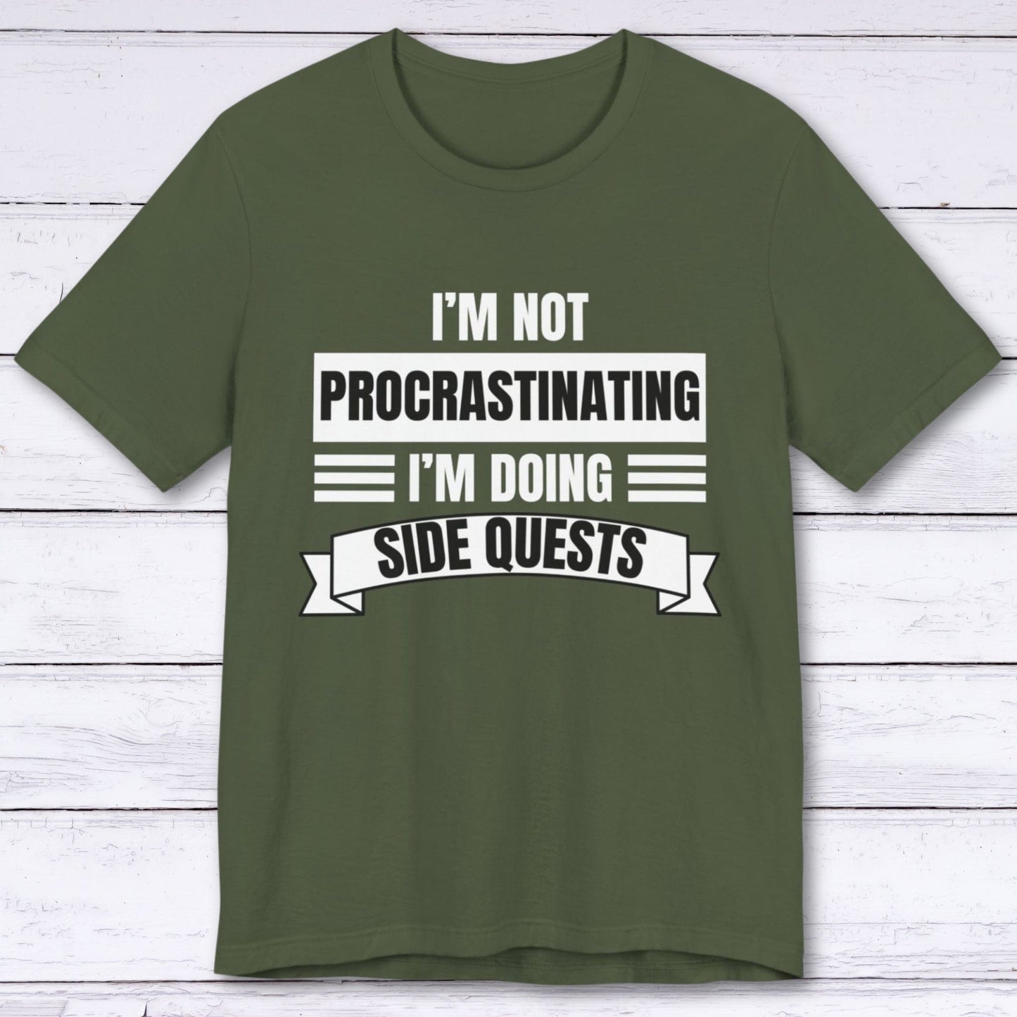 T-Shirt Military Green / S Side Quest Specialist T-shirt