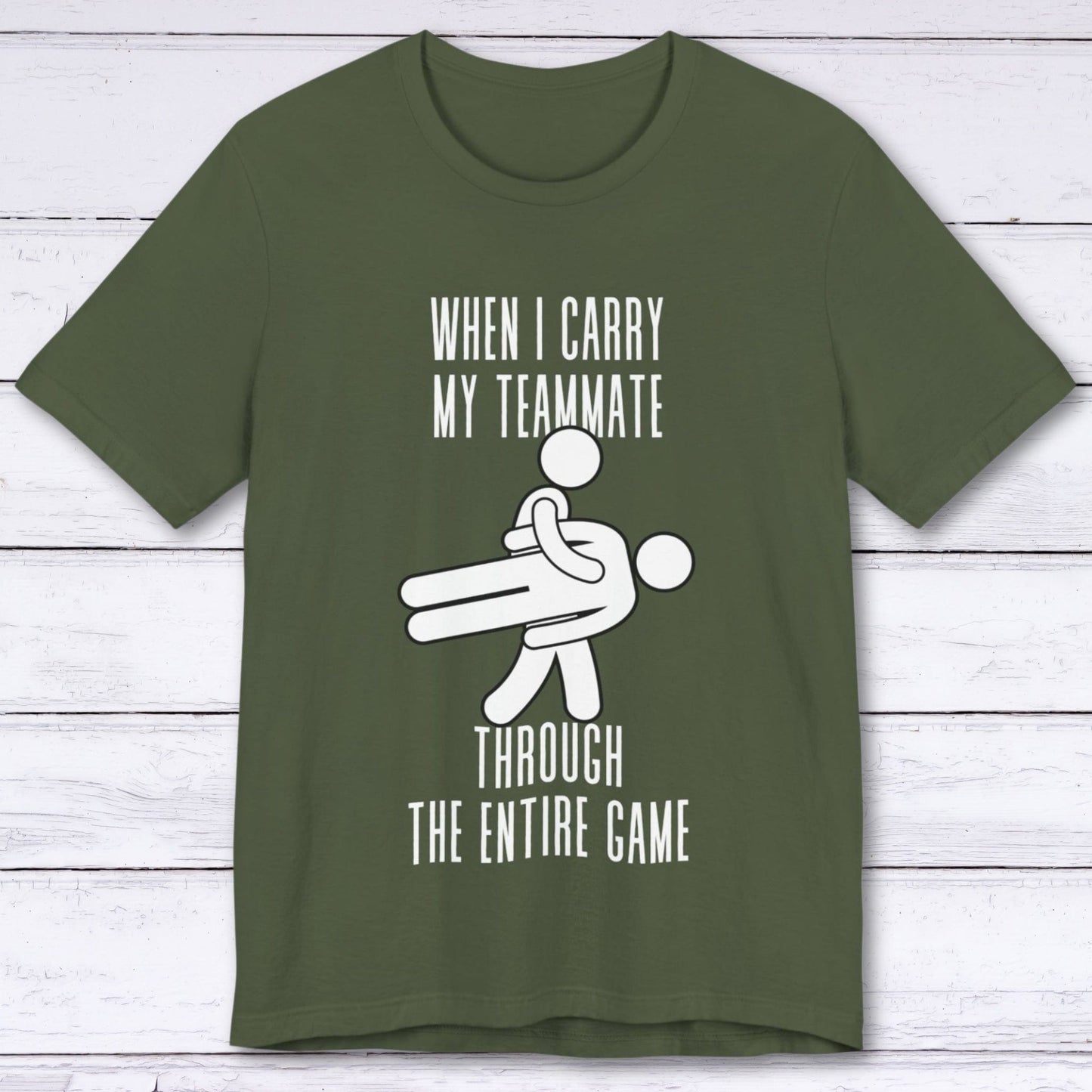 T-Shirt Military Green / S Solo Team Victory T-shirt