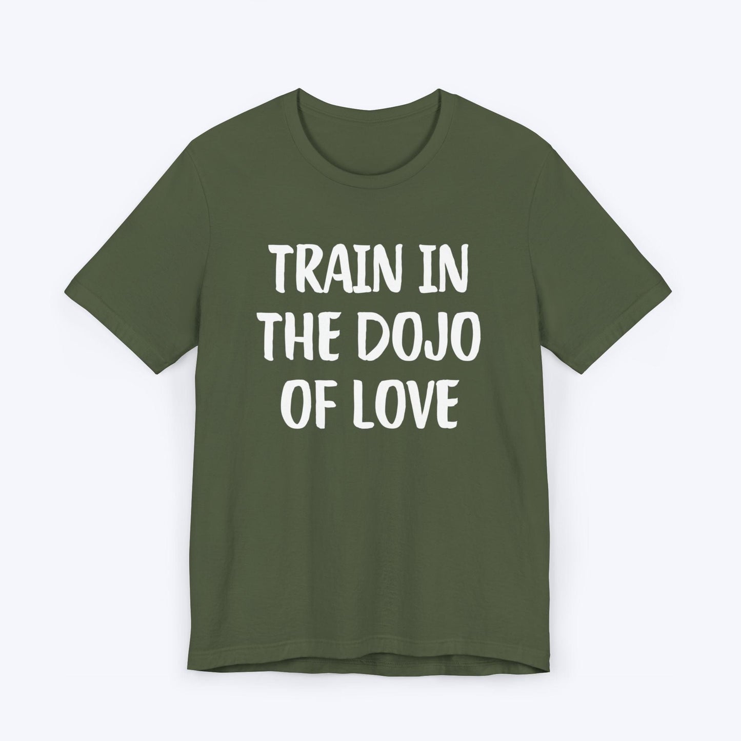 T-Shirt Military Green / S Train In The Dojo Of Love T-shirt