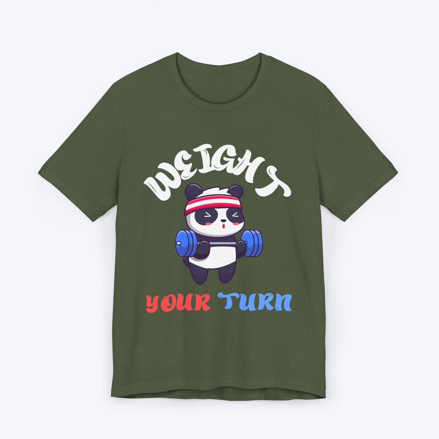 T-Shirt Military Green / S Weight Your Turn T-shirt