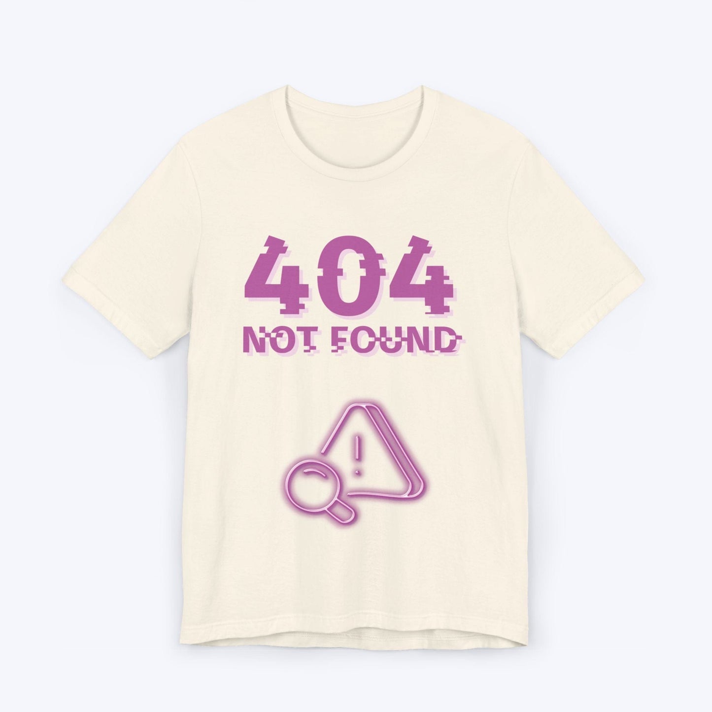 T-Shirt Natural / S 404 Not Found T-shirt